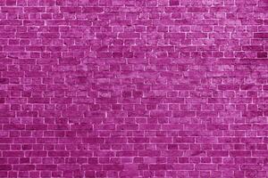 Old pink brick building wall. Interior of a modern loft. Background for design and interview recording. photo