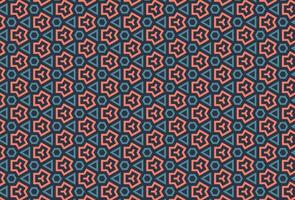 Geometric triangles and shapers colorful decor design pattern vector