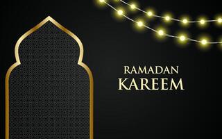 Ramadan Kareem Design Background. vector