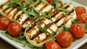 Healthy Food Revolution, Paired with cherry tomatoes and arugula for a healthy twist photo