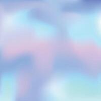 Iridescent design in pastel color. Holographic, pearlescent texture. Abstract background vector