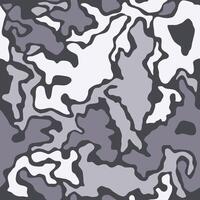 Camouflage pattern background seamless. Splashes masking camo repeat print. Grey black and white. vector