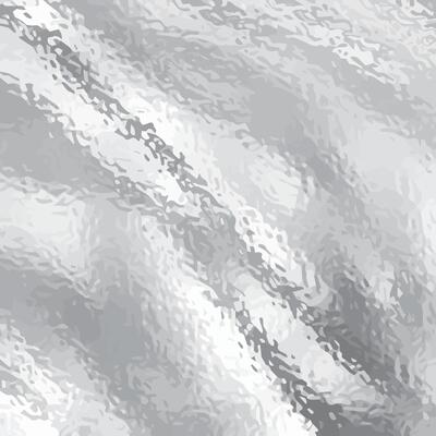 Foil or silver metallic grain pattern. Matte white and grey frosted glass texture with blur effect. Stained glass tile with glitter effect