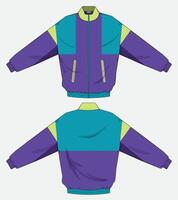 isolated jacket design template vector
