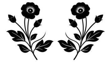 Beautiful botanical elements for inspired artwork. vector