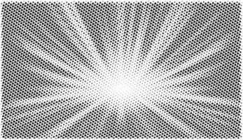 Light rays halftone texture pattern vector