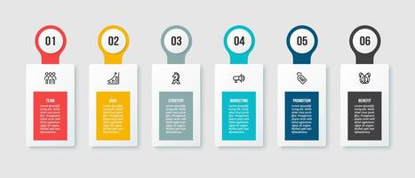 Label infographic template business design. vector