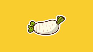 Playful Cucumber Footage Background Animation in 4K for Fresh and Creative Projects video