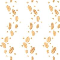 pattern peanuts. For design projects, food packaging, advertising, or creating educational materials, ideal for use in food-related branding vector