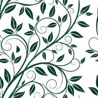 Seamless floral pattern vector
