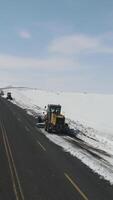 Snowplowing Working in Asphalt video