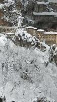 Historical Monastery Built On The Rock video