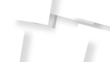 4k light grey abstract moving geometri with white dots, diagonal lines, soft shadow. Circular gradient seamless looping animated cover background. Abstract technology blank elegant universal frame video
