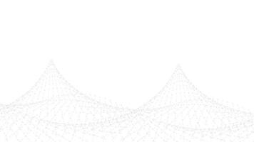 Abstract Background light grey abstract moving white dots, Circular gradient seamless looping animated cover background. Abstract technology blank elegant universal frame video