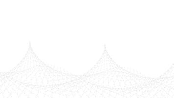 Background abstract light grey abstract moving dots, diagonal lines, soft shadow. Circular gradient seamless looping animated cover background. Abstract technology blank elegant universal frame video