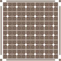 Seamless Geometric Pattern Design vector