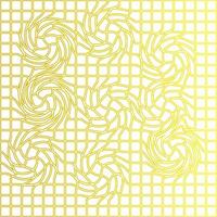 Seamless pattern with abstract wavy lines. illustration. Yellow liquify distorted line texture background. vector