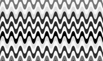 Abstract geometric retro pattern. groovy curved monochrome lines. wavy flow stripe lines. vector