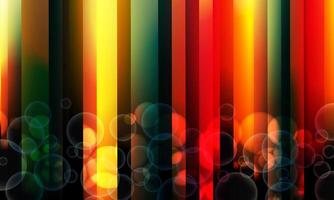 Abstract vertical colorful light stripe lines background. color stripes with circle bubbles. vector
