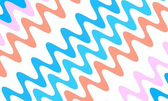 resumen geométrico Clásico modelo. maravilloso curvo vistoso fluir raya líneas. ondulado vistoso rayas. vector