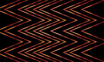 Zigzag chevron gold line pattern black background. geometric stripes line luxury background. vector