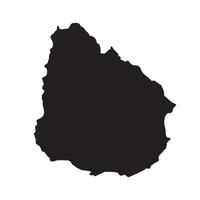 Uruguay Map Icon design vector