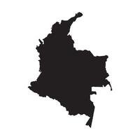 Colombia Map Icon design element vector