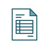 Editable Icons for Invoice and Billing Systems in Various Styles vector