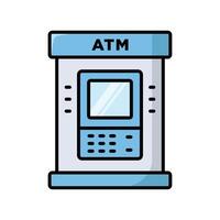 Creative and Versatile ATM Machine Icons for Web and Mobile Applications vector