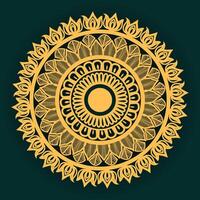 Luxury Mandala decorative ethnic element vector