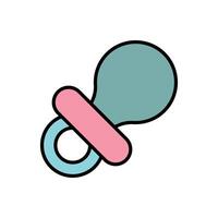 Baby shower icon element design asset vector