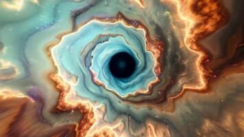 exploring the fascinating spiral formation of a nebula in deep space video