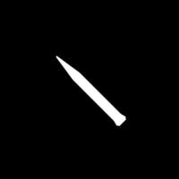 Missile Silhouette, can use for Art Illustration, Icon, Symbol, Pictogram, News Illustration, or Graphic Design Element. Missile Icon vector