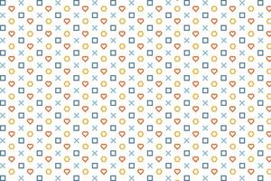 Abstract icon pattern design background vector