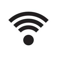 Wi-Fi, Symbol of Fast Internet Modernity vector