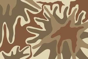 abstract stripes camouflage pattern brown desert sand battlefield military background vector