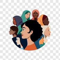 Global Recognition of Womens Impact vector