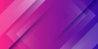 Abstract pink and purple gradient background with shadow and triangle arrow pattern design. vector