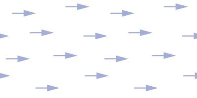 Pattern of pale blue arrows arranged evenly on a white background vector