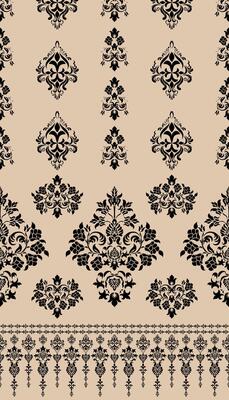 Motif Ikat Floral Paisley Embroidery Background. Texture Geometric Ethnic Oriental Pattern traditional.aztec Style Abstract design for Texture,fabric,wrapping,sarong.