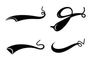 typography text elements baseball sign vector