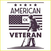 American Hero Design vector