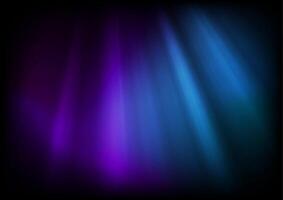 Blue and violet smooth stripes rays vector