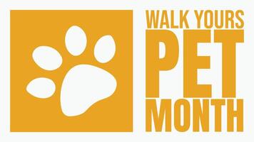 Paws on the Move Make Every Walk Count This January vector