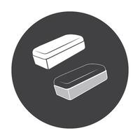 Blackboard eraser design vector