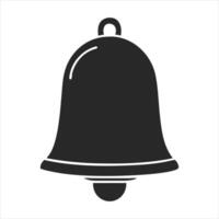 bell isolated on white background vector