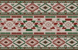 geometric native american pattern vector