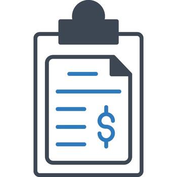 Check list illustration with isolated background vector