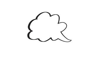 message icon drawing mail text mockup empty blank element design paper chat letter document speech communication business send envelope social online web media message chat icon tlak speak vector