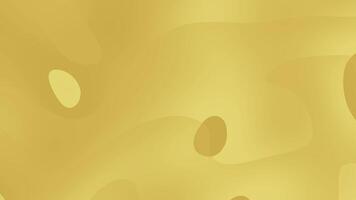 Gold wavy abstract background with smooth flowing curves. Suitable for elegant designs, luxury branding projects, and artistic presentations. video